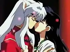 Inuyasha y Kagome en kiss