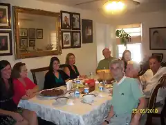 La family de cena