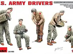 Miniart - U.S. Army Drivers - 1-35