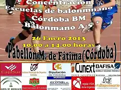 CONCENTRACION ESCUELAS BALONMANO