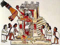 Sacrificio+azteca