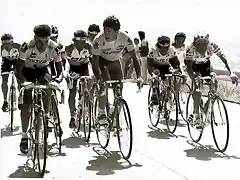 Perico-Vuelta1989-Navacerrada-Santos Hernandez-Pino-Farfan-Parra-Murguialday