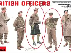 Miniart - British Officers - 1-35