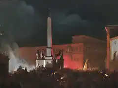 Pope Pius IX's Nocturnal Benediction in Piazza del Quirinale (1848)