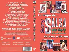 Sony Salsa - Lo Mejor De Ayer y hoy - Caratula DVD