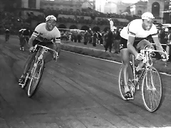 GIRO 1957,VAN STEENBERGEN,POBLET,ETA,1 O 22