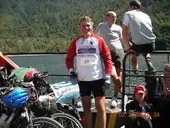 Cruzando el Lago Pirihueico