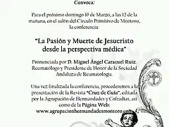 Cartel actos Agrupacion 10 de Marzo