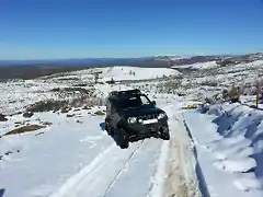 Jimny en la nieve