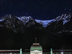 ESTACION DE CANFRAN DE NOCHE