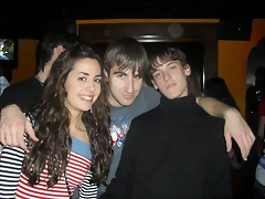 Andrea, Iván y yo