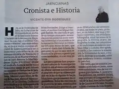 Nota de Ideal sobre Cronistas