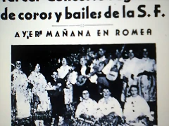 Hoja del Lunes. 27-3-1944.Pag.1. Coros y Danzas Hoja del Lunes. 27-3-1944.Pag.1. Coros y Danzas