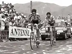 TOUR 1991-INDURAIN-CHIAPUCCI-VAL LOURON