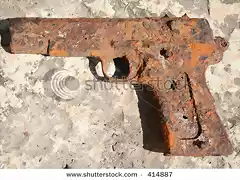 Pistola Oxidada