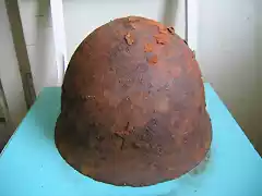 Old Japanese Rusty Helmet