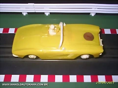 Corvette amarillo chasis tornillo sin fin 2 Corvette amarillo chasis tornillo sin fin 2