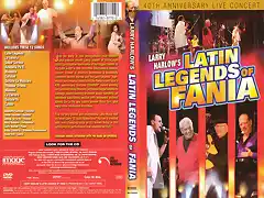 Larry Harlow - Latin Legends Of Fania - Caratula DVD