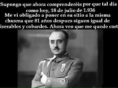 FRASE DE FRANCO SOBRE 18 DE JULIO