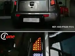 piloto trasero con led.KSO-PTLED-7721.Upgradecar