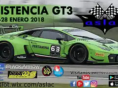 Cartel Resistenci GT3 2018