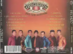 Hechizo - No Te Dejes (2008) Trasera