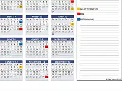 CALENDARIO 2013