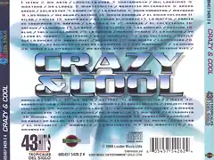 Leader Music - Crazy Y Cool 43 Hits Tropicales Del Siglo (1999) Trasera