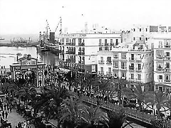 1912 El Rey Alfonso XIII y Canalejas no podr?n venir a C?diz