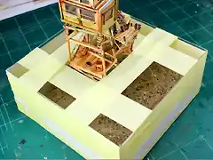 TreeHouse Models Diorama Pirate Watchtower (14)