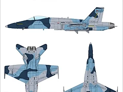 f18blue