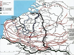 Mapa Dunkerque