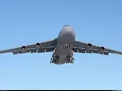Un enorme Lockheed C-5B Galaxy