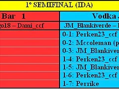 1 Semifinal (Ida) Union del Bar - Vodka Juniors 1 Semifinal (Ida) Union del Bar - Vodka Juniors