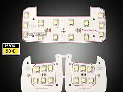 modulo led interior kit completo.HI-ILAX-9814.Upgradecar