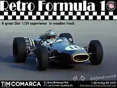 Cartell RetroF1 - cursa 2