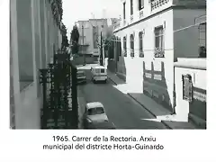 Barcelona c. de la Rectoria 1965