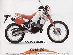 Honda CRM 75R 1991