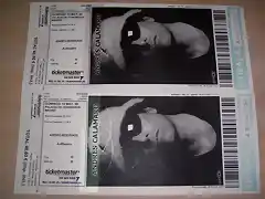 Entradas Concierto Calamaro 10 de Mayo MADRID