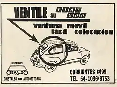 Ventanilla m?vil Fiat 600