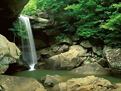 Eagle Creek Falls, Cumberland Falls State Park, Kentucky Eagle Creek Falls, Cumberland Falls State Park, Kentucky