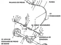 Conjunto de Freno de Mano - copia