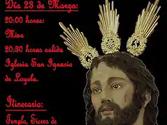 Cartel Via Crucis 23 de Marzo