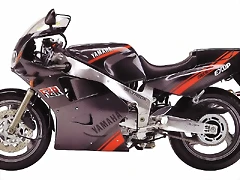 Yamaha FZR1000 1990 Black Yamaha FZR1000 1990 Black