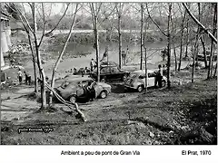 El Prat de Ll. pont de la Gran Via 1970