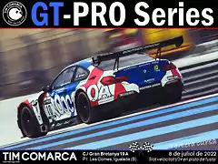 Cartell GT Pro - cursa 3