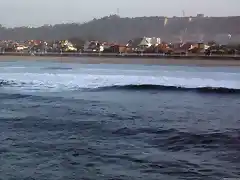 Vista de Salinas desde la Peona