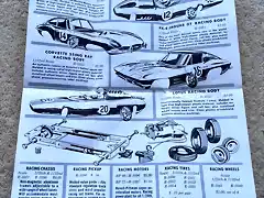 panfleto racing body kits 1963