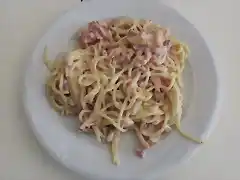Espaguetis a la moda de Rocio