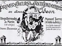 concurso cante jondo Granada 1922